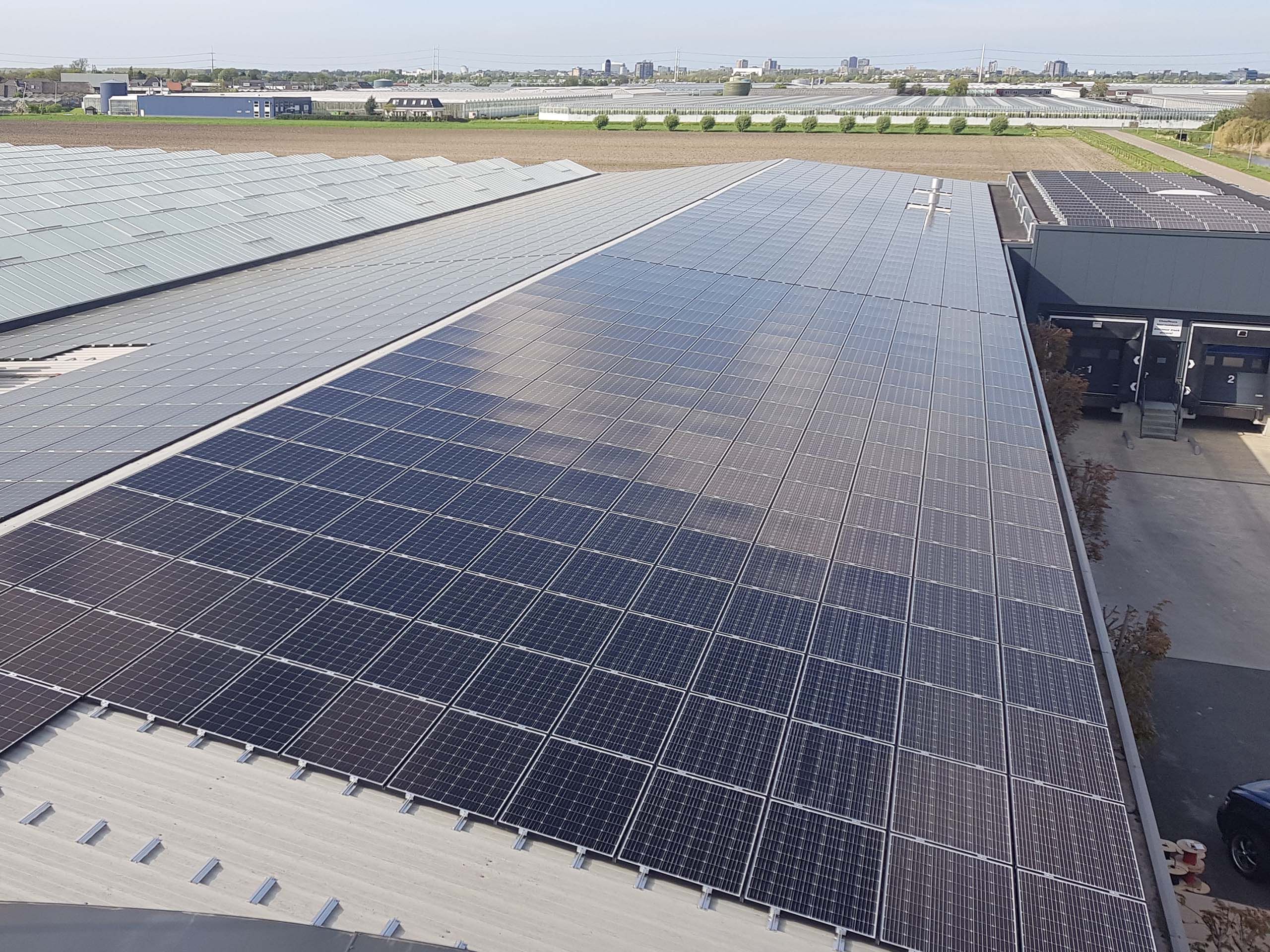 Oostland Company Sustainability solar panels